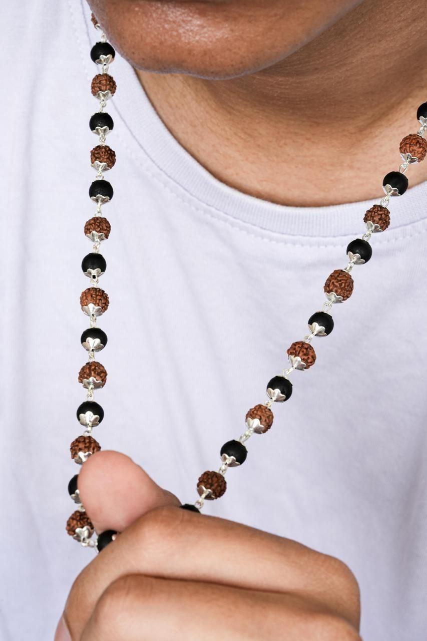 Divya Raksha Rudraksha and Karungali Mala