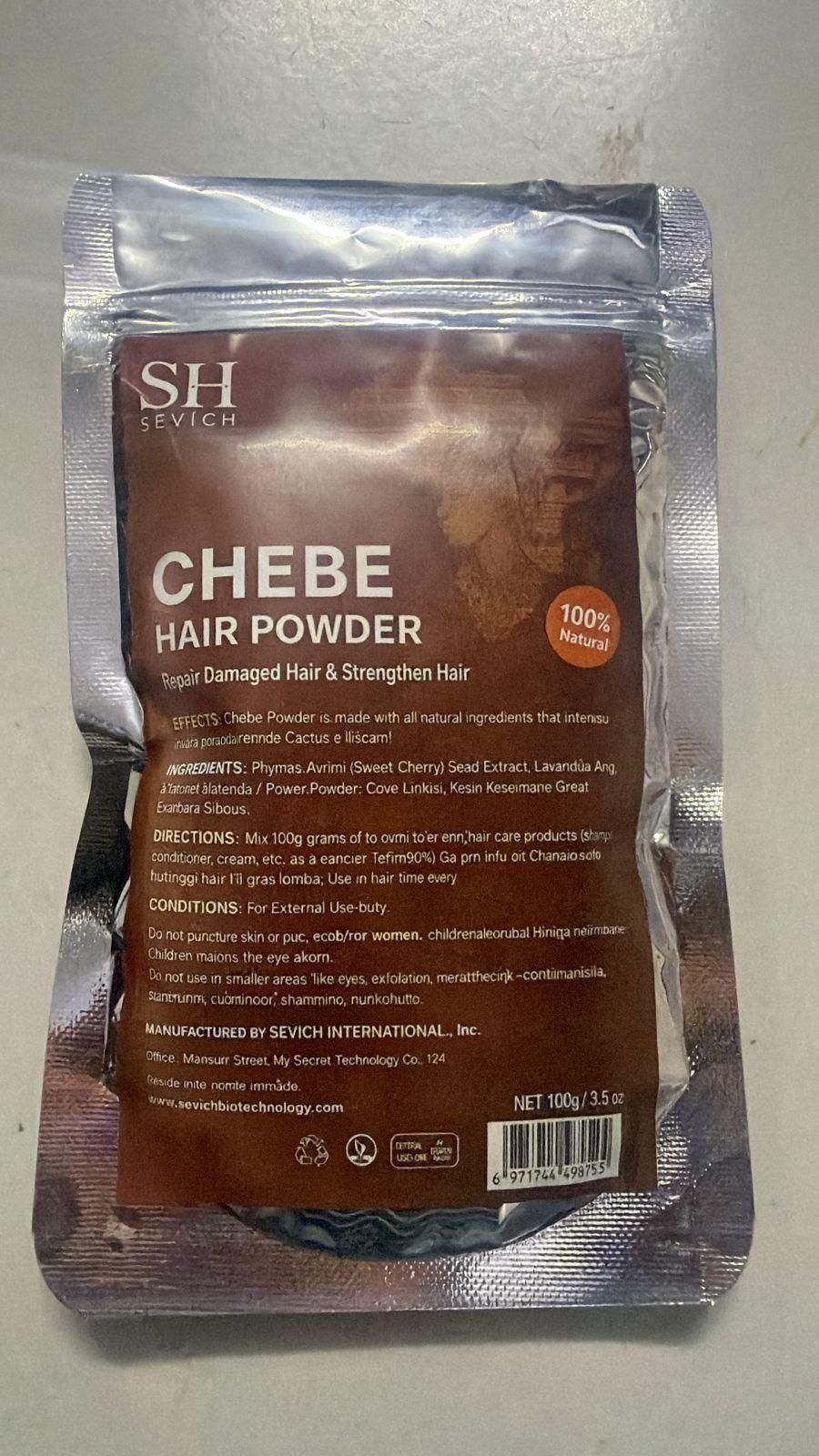 Deeply Moisturization Hair Regrowth Chebe Powder 100 gm (Pack of 1)